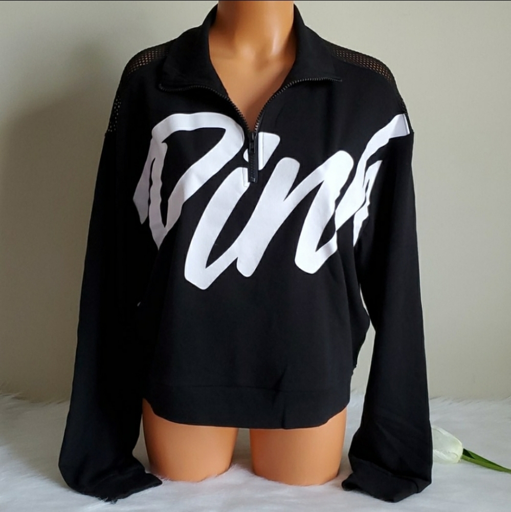 PINK VICTORIA'S SECRET LONG SLEEVE SIZE L - Picture 1 of 2